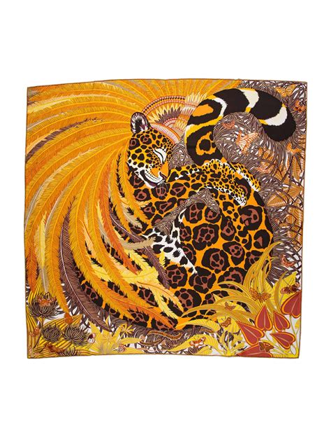 hermes scarf jaguar quetzal|Hermes Jaguar Quetzal .